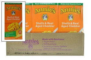 Annie's Real Aged Cheddar Macaroni & Cheese Pasta-6 oz.-12/Case