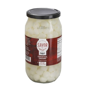 Savor Imports Cocktail Onions-32 oz.-6/Case
