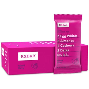 Rxbar Mixed Berry Protein Bar-1.83 oz.-12/Box-6/Case