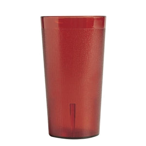 Cambro Colorware 12.6 oz. Red Plastic Tumbler Cup-24 Each-1/Case