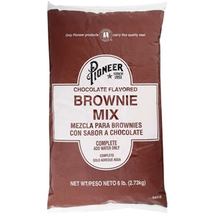 Pioneer Chocolate Brownie Mix-6 lb.-6/Case