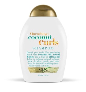OGX Coconut Curls Shampoo-13 fl oz.-4/Case