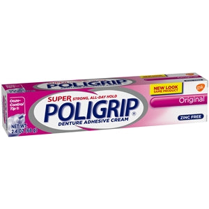 Poligrip Original Super-2.4 oz.-6/Box-4/Case