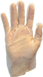 The Safety Zone Polyethylene Glove Clear Stretch Large-1 Each-100/Box-10/Case