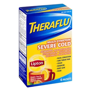 Theraflu Brands Multi-Symptom Severe Cold With Lipton-6 Each-3/Box-8/Case