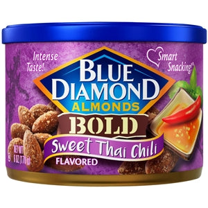 Blue Diamond Almonds Almond Sweet Thai Chili-6 oz.-12/Case