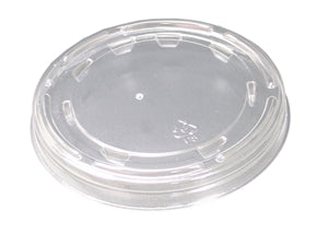 D & W Fine Pack Ops 12 oz. All Purpose Plastic Vented Container Lid-50 Each-50/Box-20/Case