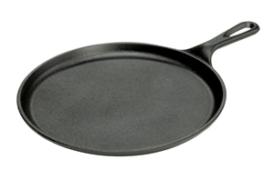 Lodge 10.5 Inch Round Cast Iron Griddle-3 Each-1/Case