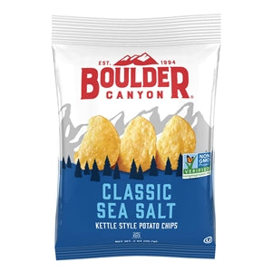 Boulder Canyon Sea Salt Chip-2 oz.-8/Case