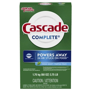 Cascade Cascade Complete Powder Dishwasher Detergent Fresh Scent-3.75 lb.-6/Case