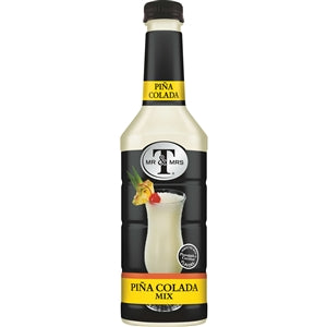 Mr & Mrs T's Pina Colada Cocktail Mixer-1 Liter-6/Case