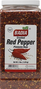 Badia Crushed Red Pepper-3 lb.-4/Case