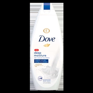 Dove Deep Moisture Body Wash-20 fl oz.-4/Case