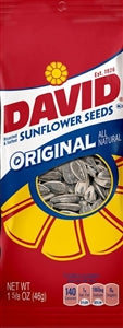 David Original Unpriced Tubes-1.63 oz.-12/Box-12/Case
