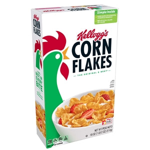 Kellogg's Corn Flakes Cereal-18 oz.-6/Case