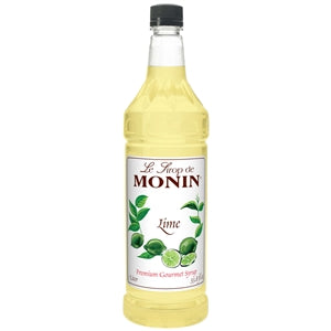 Monin Lime Syrup-1 Liter-4/Case