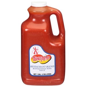 Texas Pete Restaurant Blend Wing Sauce-1 Gallon-4/Case