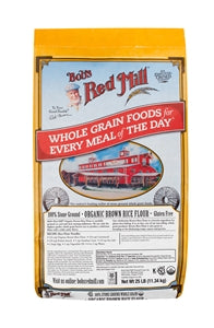 Bob's Red Mill Natural Foods Inc Organic Brown Rice Flour-25 lb.