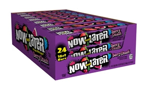 Now & Later Berry Smash Bar Pack-2.44 oz.-24/Box-12/Case