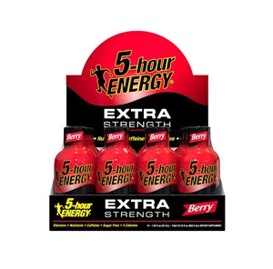 5-Hour Energy Extra Strength Berry-1.93 fl oz.s-12/Box-4/Case