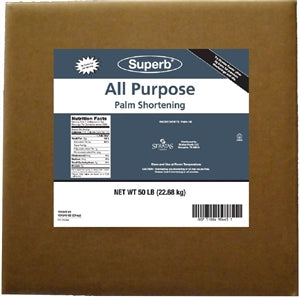 Superb All Purpose Shortening-50 lb.-1/Case