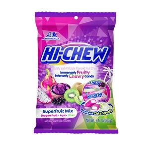 Hi-Chew Bag Superfruit Mix Candy Peg Bag-3.17 oz.-6/Case