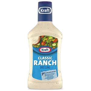 Kraft Ranch Dressing Bottle-16 fl oz.-6/Case