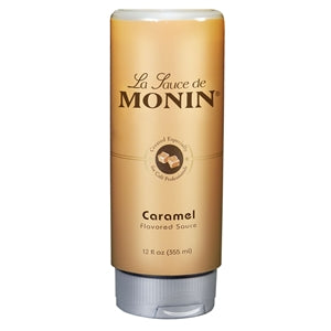 Monin Caramel Sauce-12 fl oz.s-1/Box-6/Case