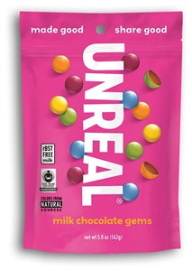 Unreal Candy Candy Coated Milk Chocolates Bag-5 oz.-6/Case