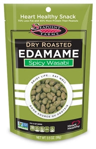 Seapoint Farms Edamame Dry Roasted Spicy Wasabi-1.58 oz.-12/Box-12/Case