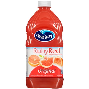 Ocean Spray Ruby Red Grapefruit Juice-64 fl oz.-8/Case