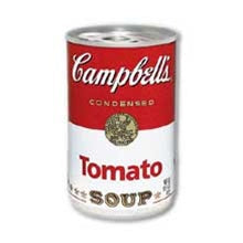 Campbell's Condensed Soup Red & White Tomato Soup-10.75 oz.-48/Case