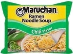Maruchan Ramen Chili Flavored Ramen Noodle Soup-3 oz.-24/Case