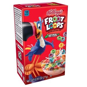 Kellogg's Froot Loops Cereal-0.95 oz.-70/Case