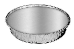 Handi-Foil 7 Inch Aluminum Round With Lid Combo-200 Each-1/Case
