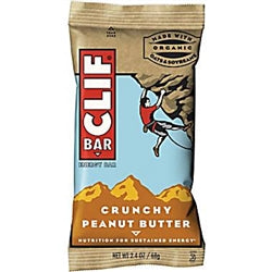 Clif Bar Crunchy Peanut Butter Energy Bar-2.4 oz.-12/Box-16/Case