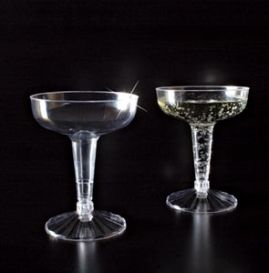 Resposables 4 oz. Old Fashioned Champagne Glass-500 Each-25/Box-1/Case
