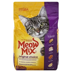 Meow Mix Cat Food Original-3.15 lb.-4/Case