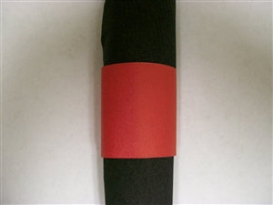 Evergreen Paper Bands Napkin 4.25X1.5 Red-2500 Each-8/Case