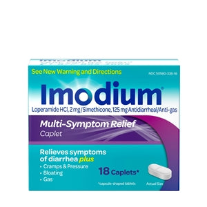 Imodium Multi-Symptom Relief-18 Count-6/Box-6/Case