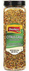 Durkee Citrus Grill Seasoning-18 oz.-6/Case