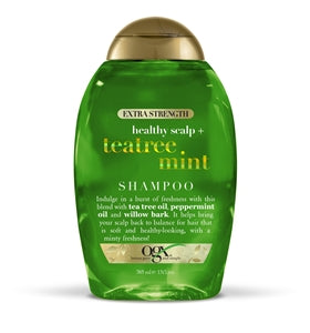 OGX Teatree Mint Shampoo-385 Milliliter-4/Case