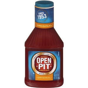 Open Pit Original Bbq Sauce Bottle-18 oz.-12/Case