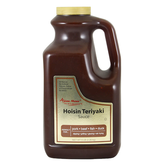 Asian Menu Hoisin Teriyaki Sauce All Natural-0.5 Gallon-1/Box-4/Case