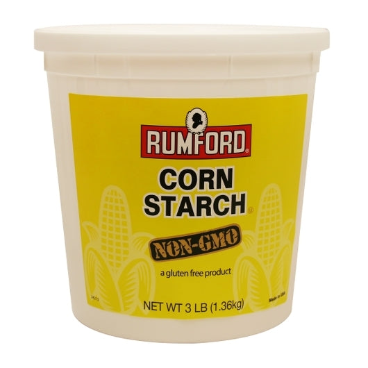 Rumford Corn Starch Non-Gmo-3 lb.-6/Case