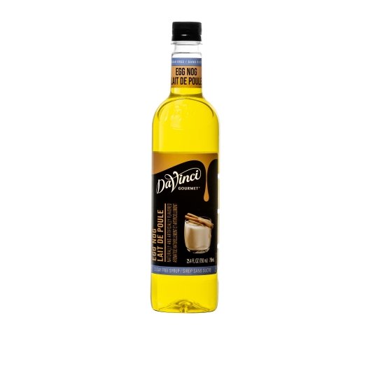 Davinci Gourmet Gourmet Sugar Free Egg Nog Syrup-750 Milliliter-4/Case