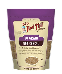 Bob's Red Mill Natural Foods Inc Cereal 10 Grain-25 oz.-4/Case