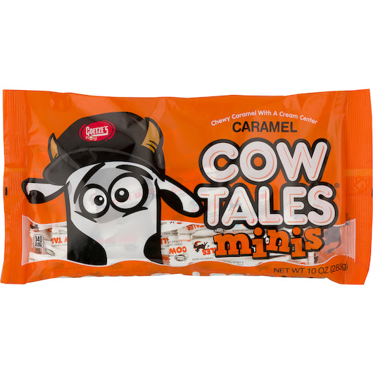 Goetze Candy Mini Cow Tales Vanilla-10 oz.-12/Case