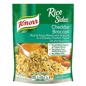 Knorr Rice Sides Cheddar Broccoli Flavor Rice-5.7 oz.-12/Case