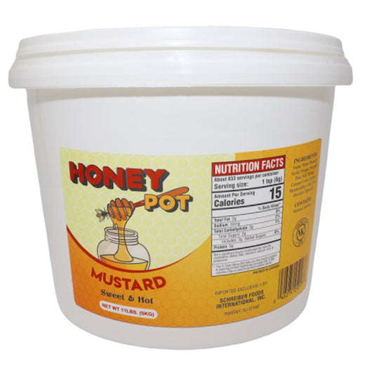 Honey Pot Honey Mustard Bulk-11 lb.-1/Box-2/Case